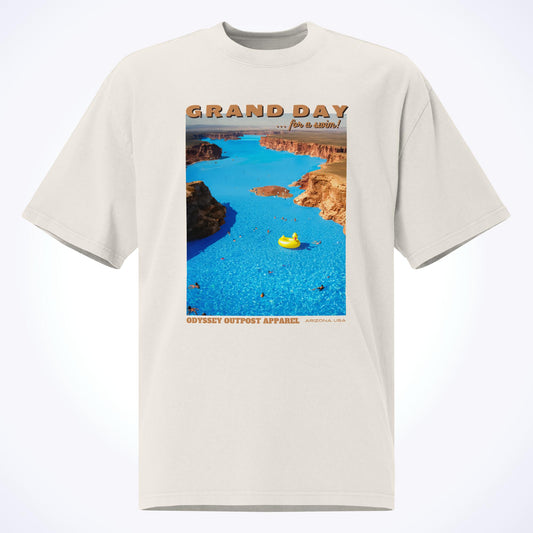 GRAND DAY FOR A SWIM - OVERSIZED